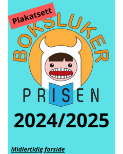 Bokslukerprisen 2024/25 - Plakatsett