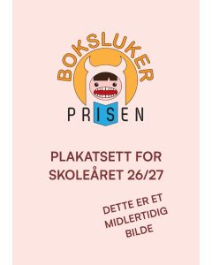 Bokslukerprisen 2026/27 - Plakatsett